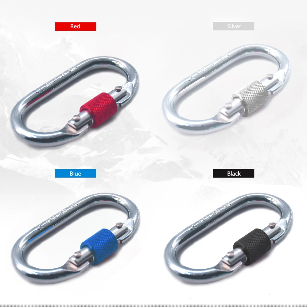 О образные крючки для ключей скалолазания гамак и йоги безопасный замок Ascend