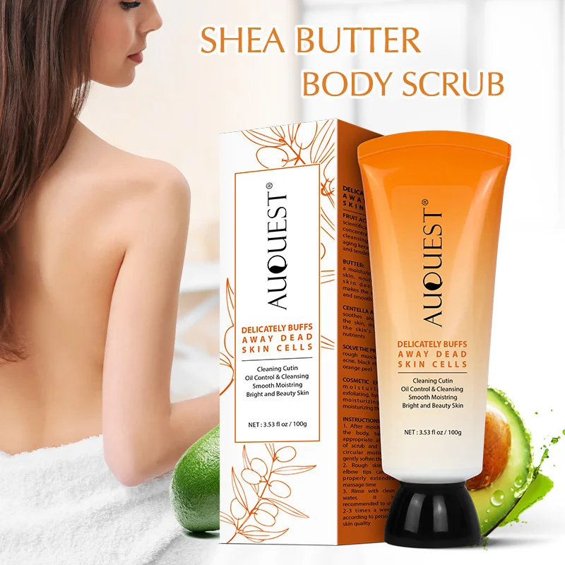 

Exfoliating Mousse Deep Cleansing Body Brightening Gel Exfoliating Shea Butter Body Scrub