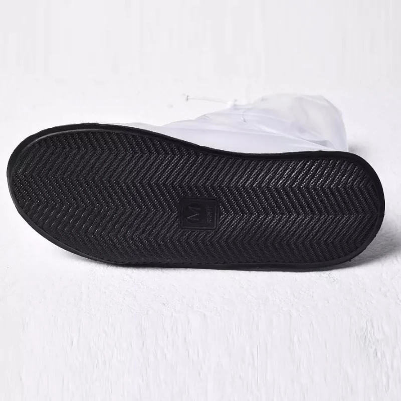 

New Reusable Foldable Women Men Rain Shoe Covers Transparent Waterproof Overshoes Cover XD88