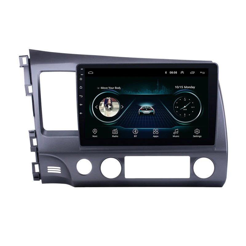 BF 1 ГБ ОЗУ 16 Гб ПЗУ Bluetooth GPS WIFI навигация Android система Автомагнитола стерео для Honda