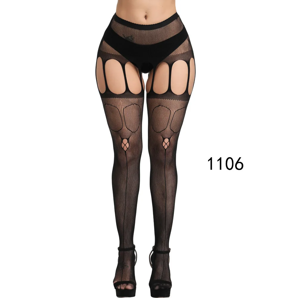 New Arrival Solid Stockings Women Sexy Thigh High Fishnet Nylon Long Socks Sex Belt Standard Over Knee Socks Sexy Lingerie