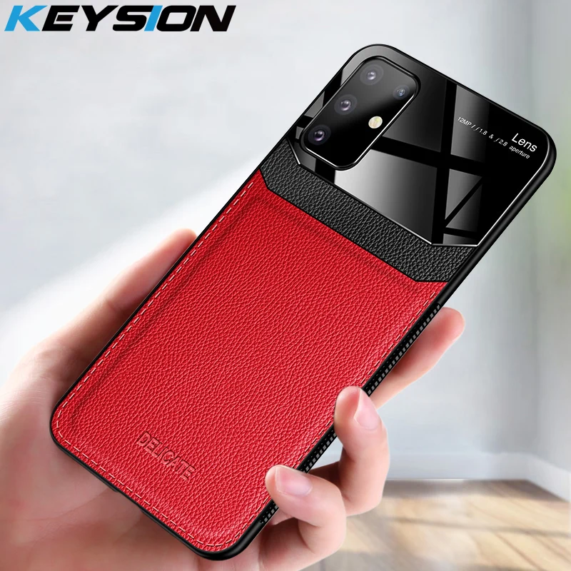 

KEYSION Shockproof Case for Samsung S20 Plus S20 Ultra S10 Note 10 Lite 9 8 Back Cover for Galaxy A51 A71 M31 M30S A50 A70 A30