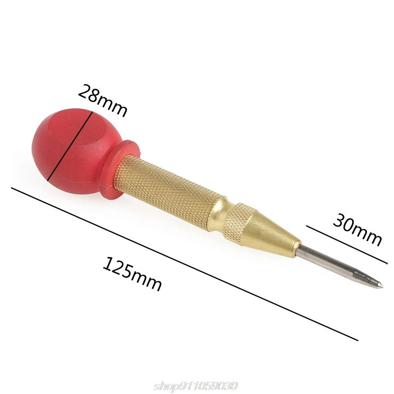 

5\" Spring Loaded Automatic Center Pin Punch Hole Impact with Protective Sleeve D09 20 Dropshipping