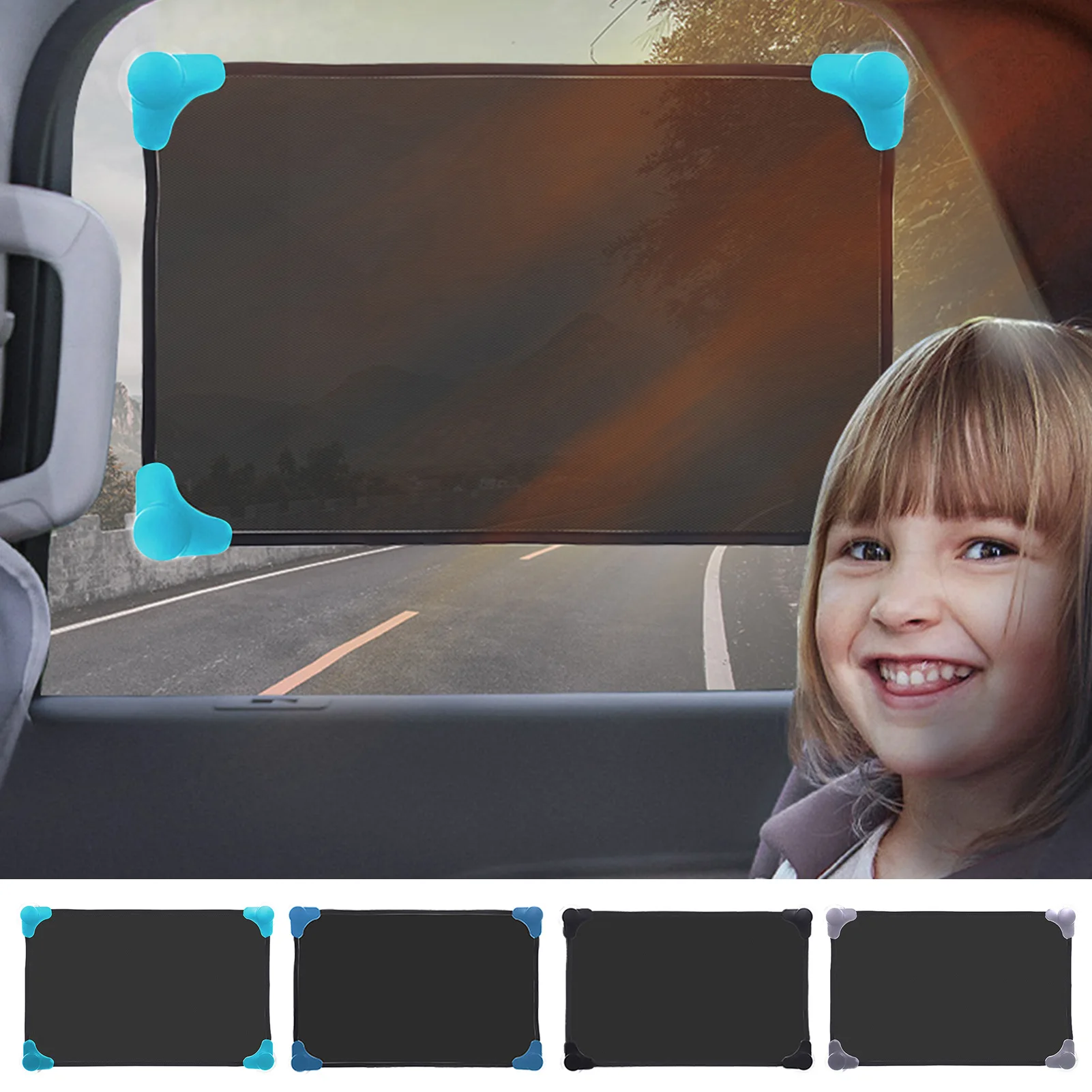 

Car Window Sunshade Cover Magnetic Curtain UV Protection Auto Side Windows Sun Visor Shield Mesh Sun Shade Protector Film