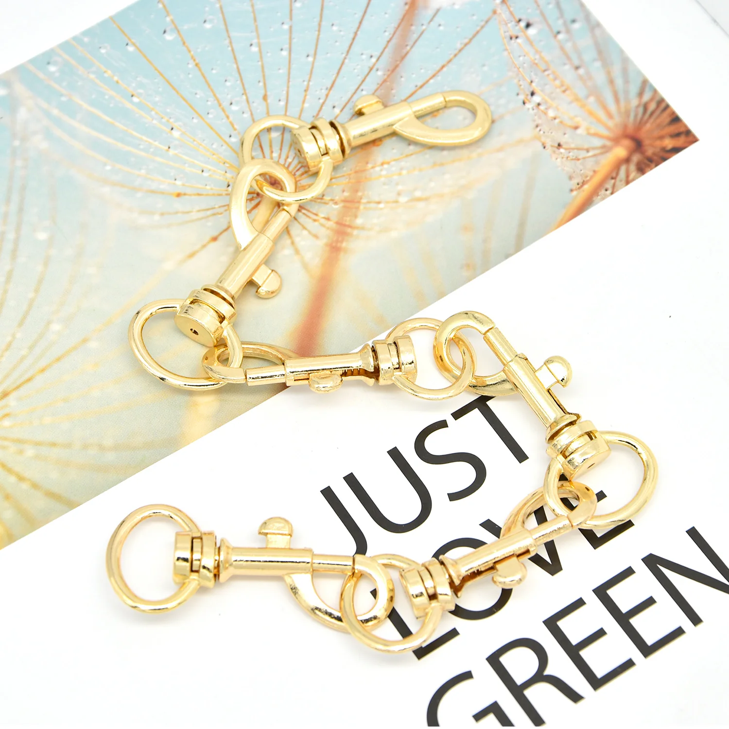 10 шт. металлическая застежка Пряжка триггерный зажим многофункциональные крючки