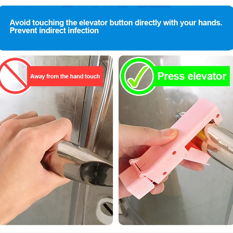 Портативная ручная гигиеническая ручка для предотвращения бактерий чистки