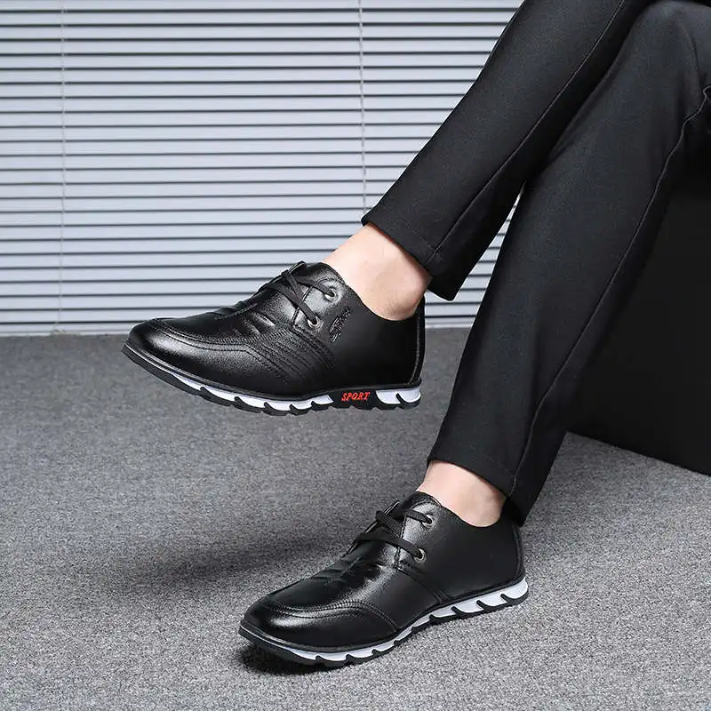 

Мужские брендовые кроссовки, мужская Осенняя обувь для упражнений, модная теннисная обувь для мужчин, брендовая повседневная кожаная обувь...