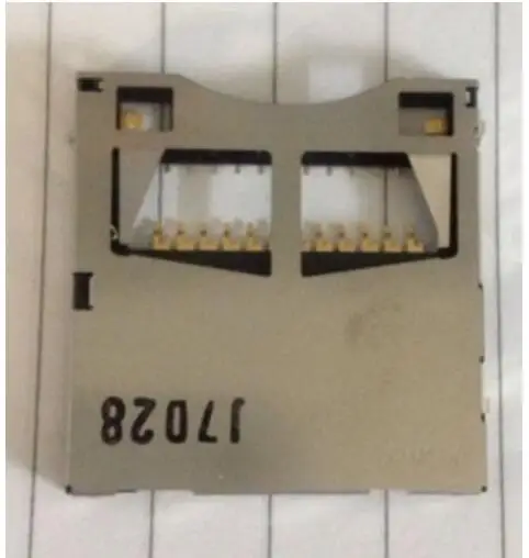 Новый держатель слота для карты памяти SD в сборе Panasonic LX2 LX3 LX4 LX5 MDH1 GM1GK FH8 FZ18