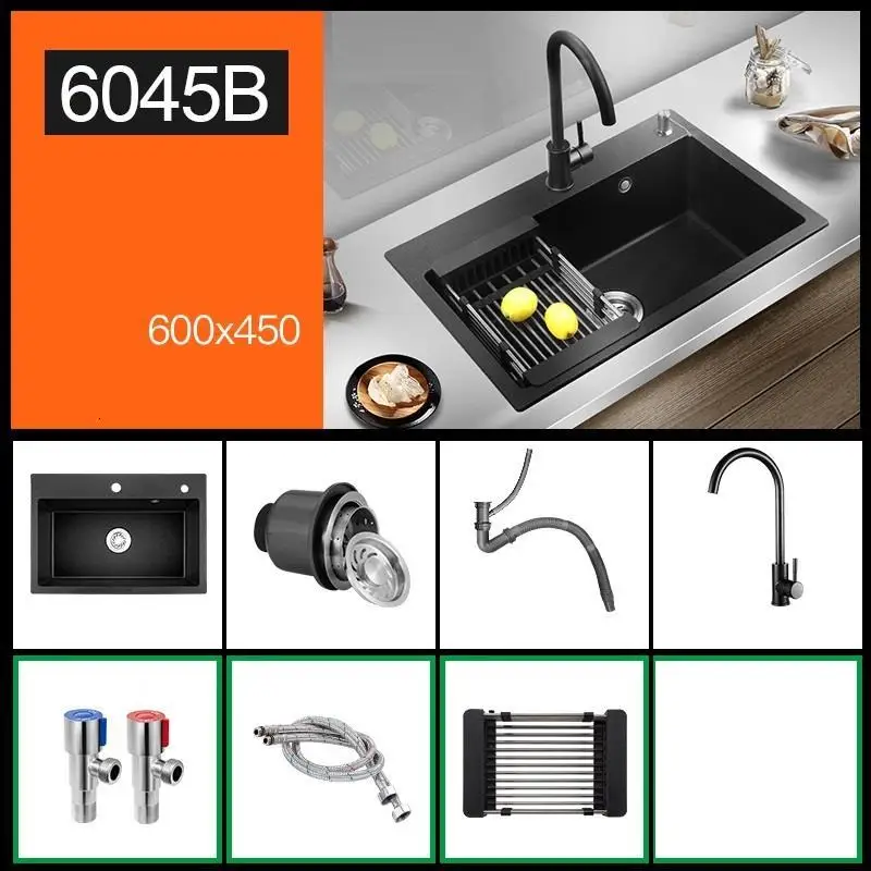 Гранит Torneira Gourmet Integral Para Lavandino Cucina кухня Fregadero De Cocina Cuba Pia Cozinha Lavabo мойка для овощей