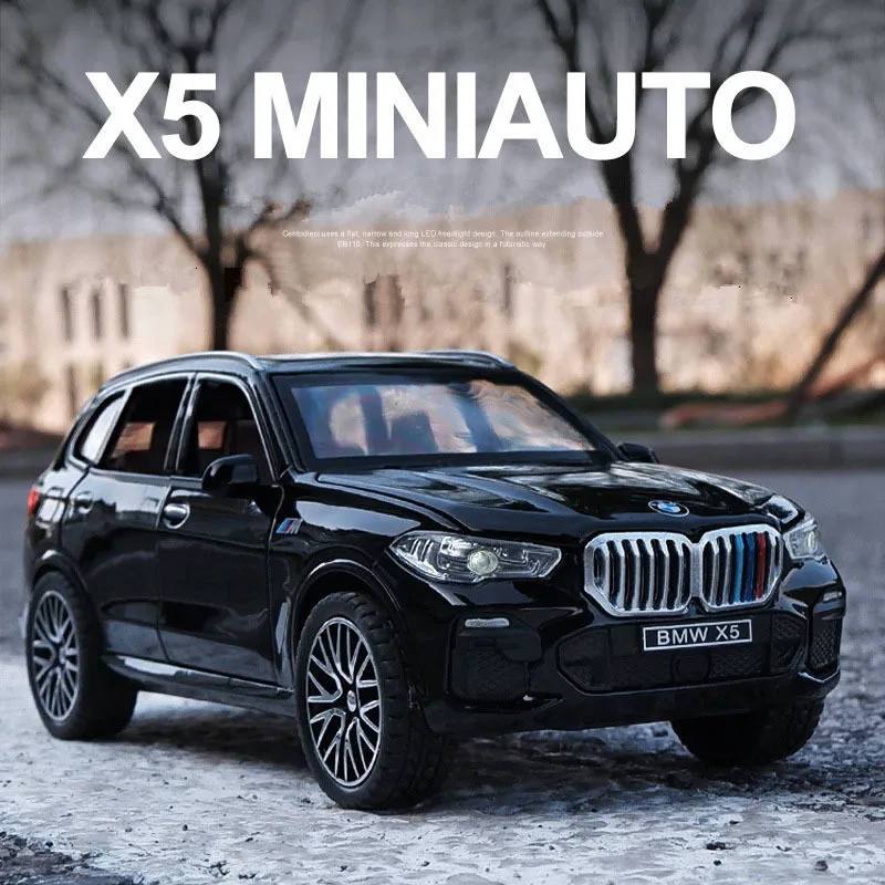 

1:32 BMWs X5 SUV Alloy Car Model Diecast & Toy Vehicles Metal Car Model Collection Sound and Light Simulation Childrens Toy Gift