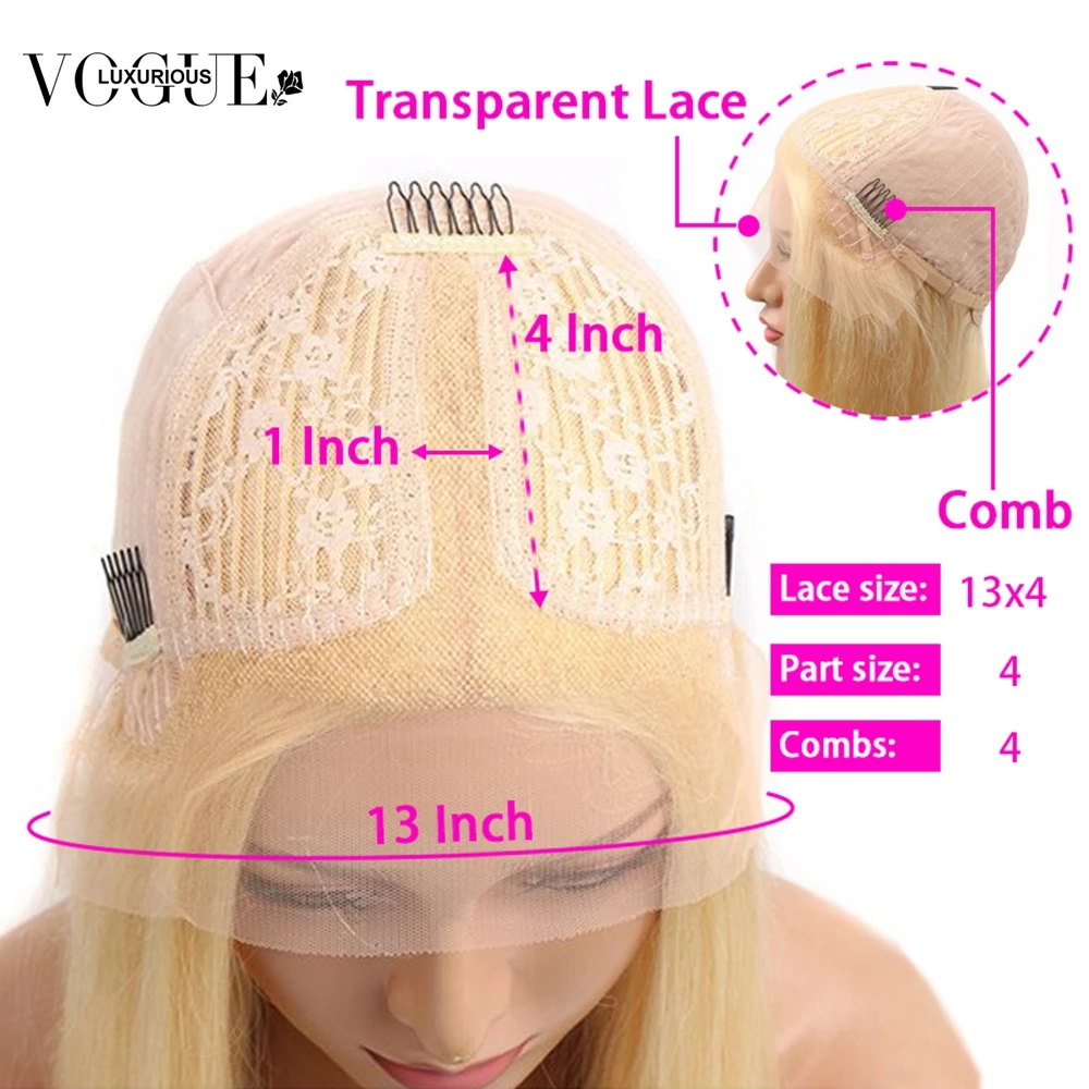 

Transparent Lace Wig Blue Pink Purple Straight Ombre Wig Preplucked Remy Brazilian Glueless Lace Front Human Hair Wigs For Women