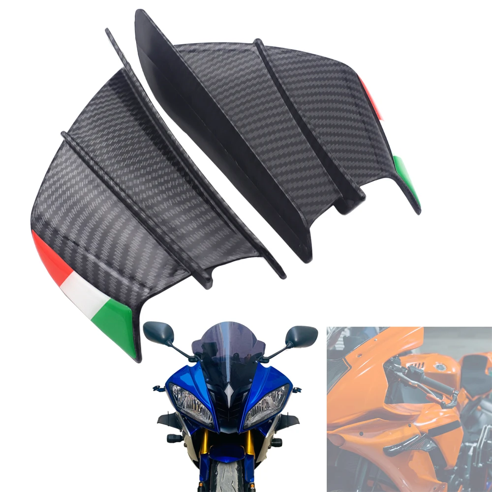 

Motorcycle Winglet Aerodynamic Wing Kit Spoiler For Mv Agusta Brutale 675 750 800 800RR 910R 920 989R 990 1078RR 1090 Accessory