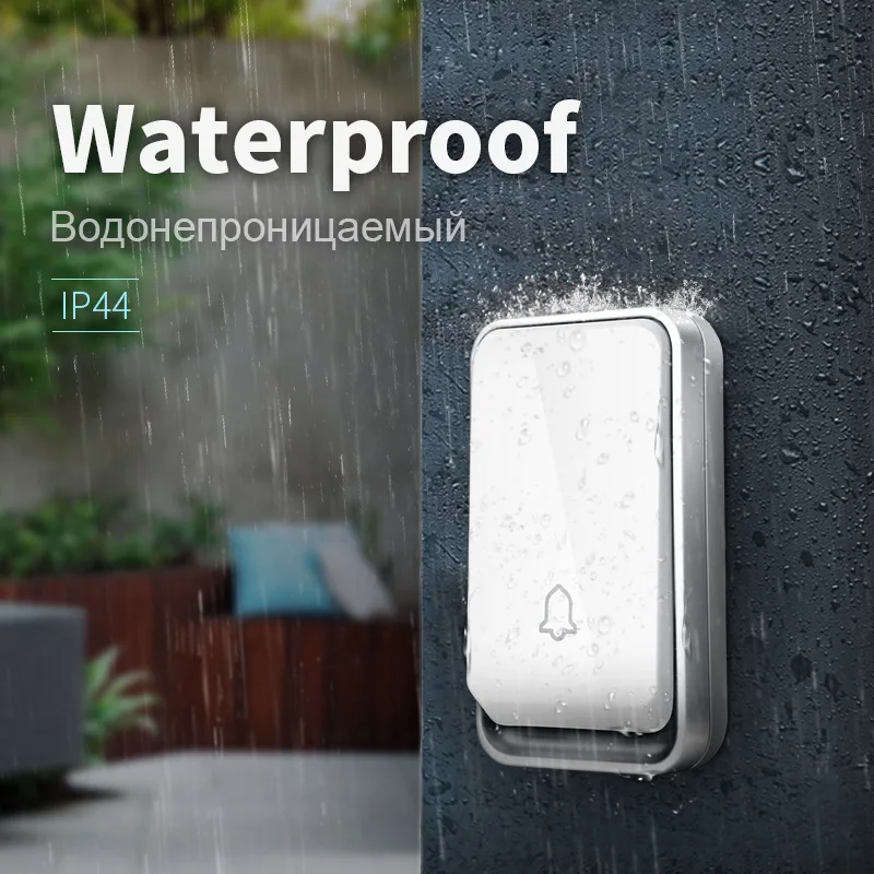 ZOGIN беспроводной дверной звонок умный домашний водонепроницаемый беспроводное