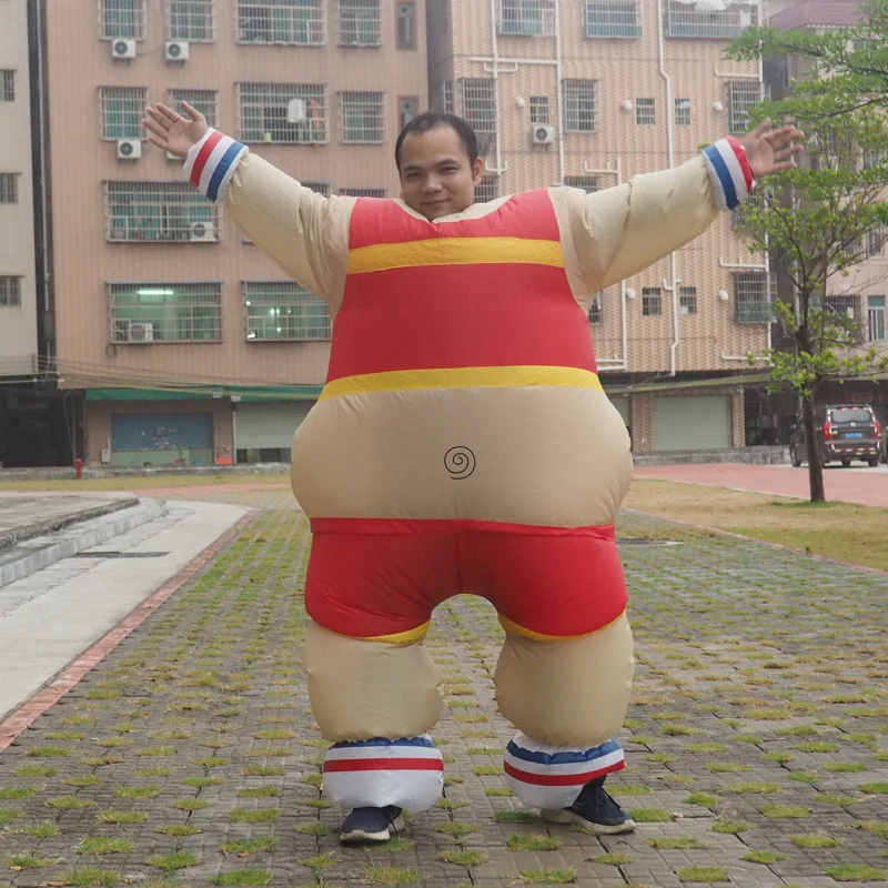 Надувной спортивный костюм для Хэллоуина карнавала вечеринки полный боди