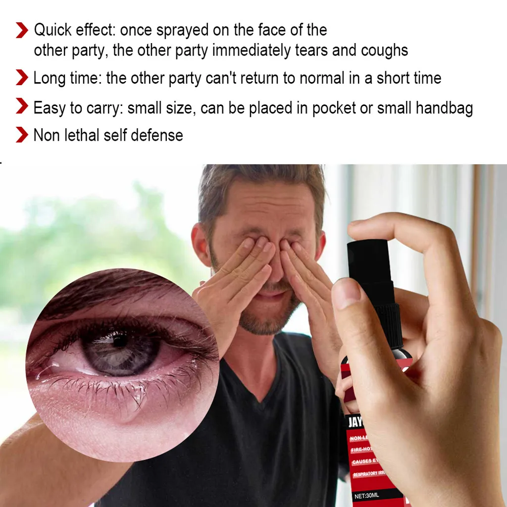 Спрей с красным перцем многоразовая аварийная помада спрей 30 мл для женщин Edc
