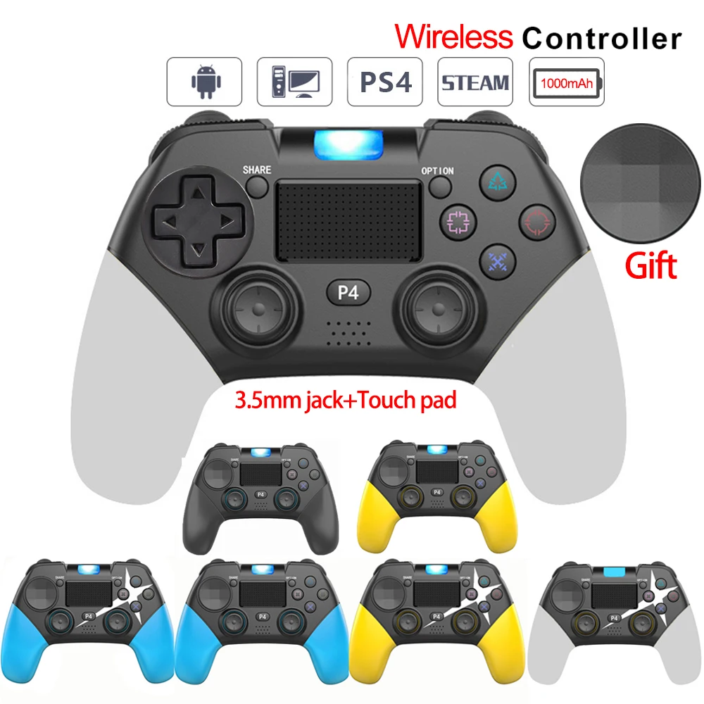 Для ps4 беспроводной контроллер Bluetooth виброгеймпад джойстик для PS4 игровая консоль
