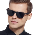 Солнцезащитные очки поляризационные для мужчин и женщин UV-400, классические брендовые дизайнерские солнечные очки в квадратной оправе, для вождения, 1 шт.