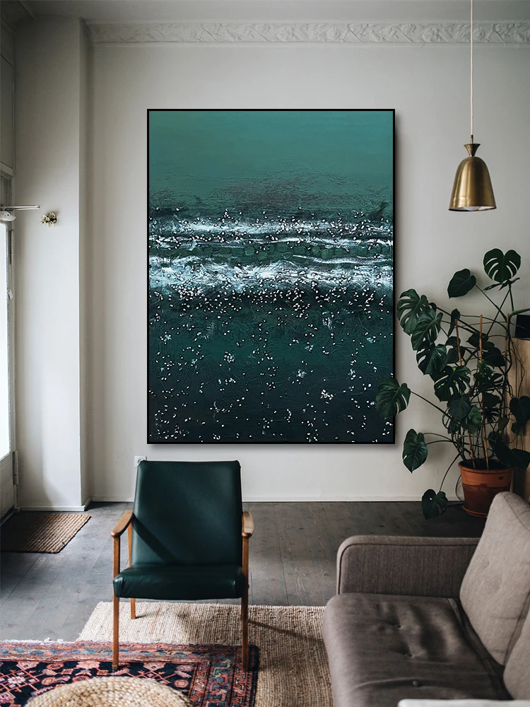 

Modern Large Size Wall Art Pictures 100% handpainted Canvas Oil Painting Wall Pictures For Living Room Decor Abstract Cuadros