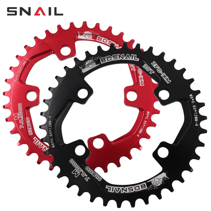 

96BCD Narrow Wide Bicycle Chainring 30T/32T/34T/36T/38T Positive Negative Teeth Disc Bike Chainwheel For SHIMANO M7000/8000/9000