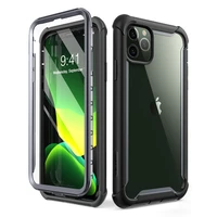 i blason for iphone 11 pro max case 6 5 2019 release ares full body rugged clear bumper cover with built in screen protector