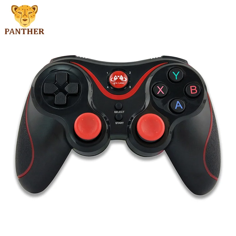 Gen Game S5 Bluetooth геймпад беспроводной игровой контроллер с держателем для игровой консоли Android PS3 Tv Box
