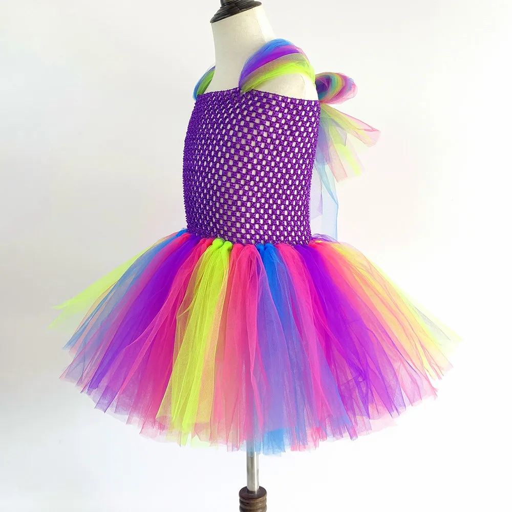 1 комплект костюм бабочки с радужными крыльями для девочек фиолетовые сказочные