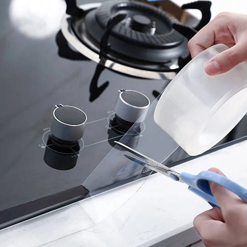 Водостойкие наклейки для кухонной плиты раковины маслостойкая плесеневая лента