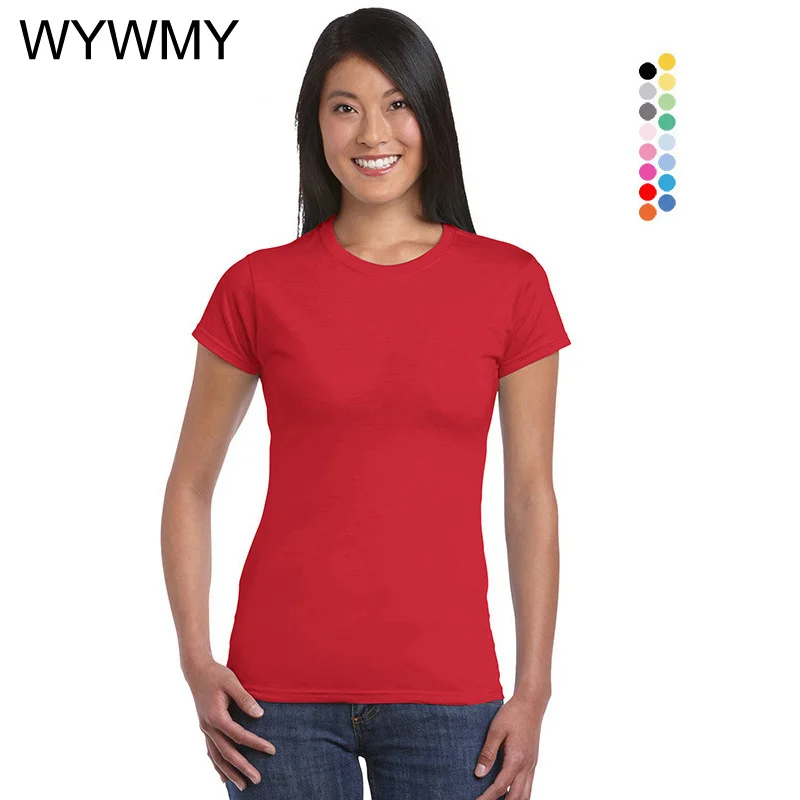 Женская футболка с коротким рукавом 22 цвета | одежда