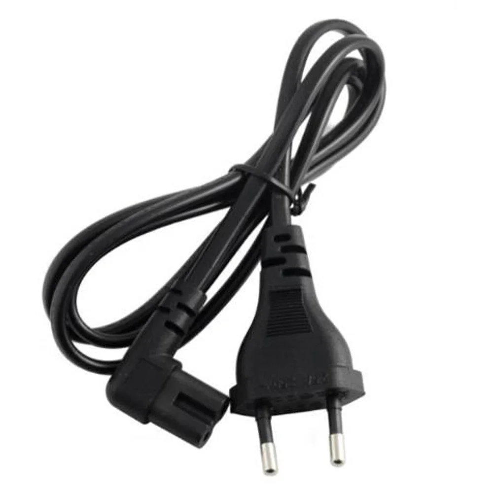 Черный ПВХ Медь 2.5A 250V 1 0 M 2 3 5 (под углом 90 градусов) для IEC320-C7 ЕС 4 мм поршневой палец
