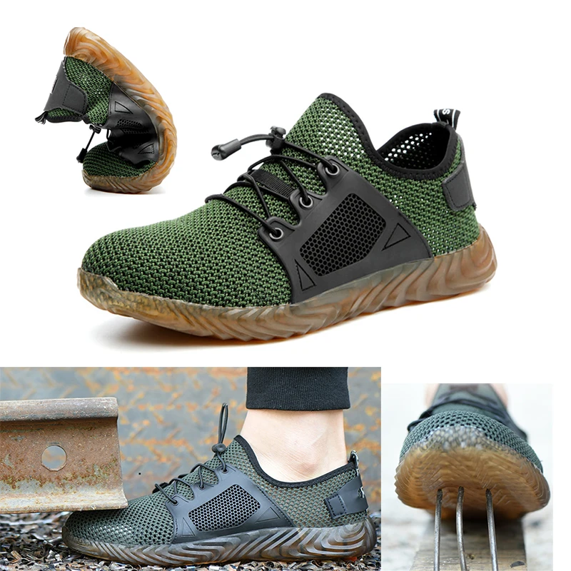 Нерушимая обувь Райдера мужские и женские рабочие ботинки со стальным носком