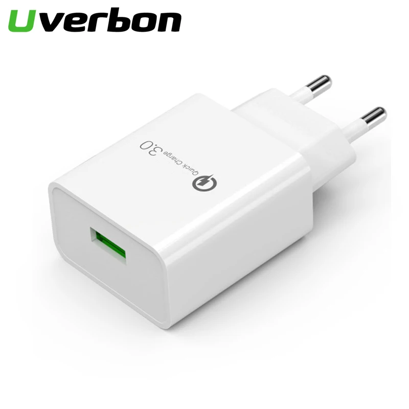 Быстрое устройство USB для зарядки от настенной розетки 3,0 зарядное устройство для мобильного телефона с европейской вилкой адаптер для быстрой зарядки для iPhone samsung Xiaomi huawei