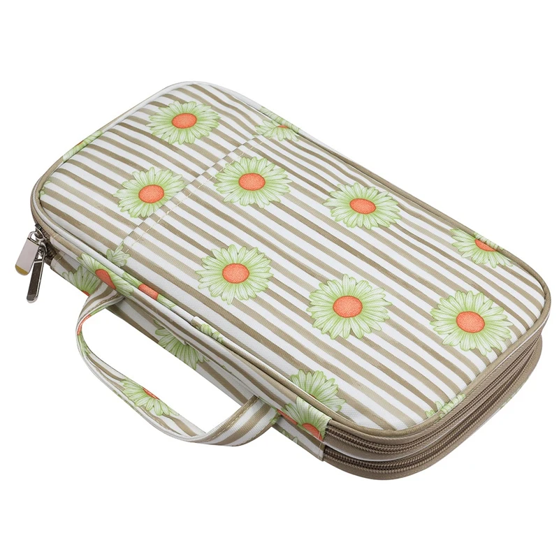

Portable Empty Knitting Kit Organizer Bag Knitting Needles Storage Bag Sewing Accessories