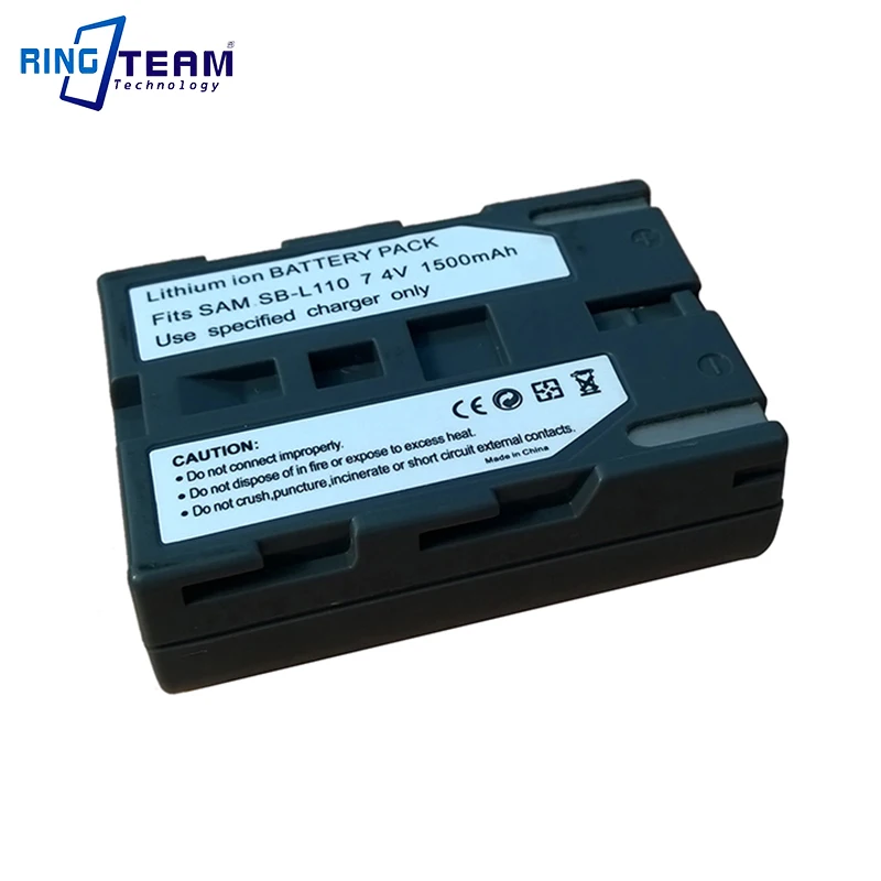 

Цифровой аккумулятор SBL70 SBL110 SB-L110 для Samsung VP26i VPPD130i SCD20 SCD21 SCD22 SC-D23 SCD24 SCD27 Аккумулятор для видеокамеры