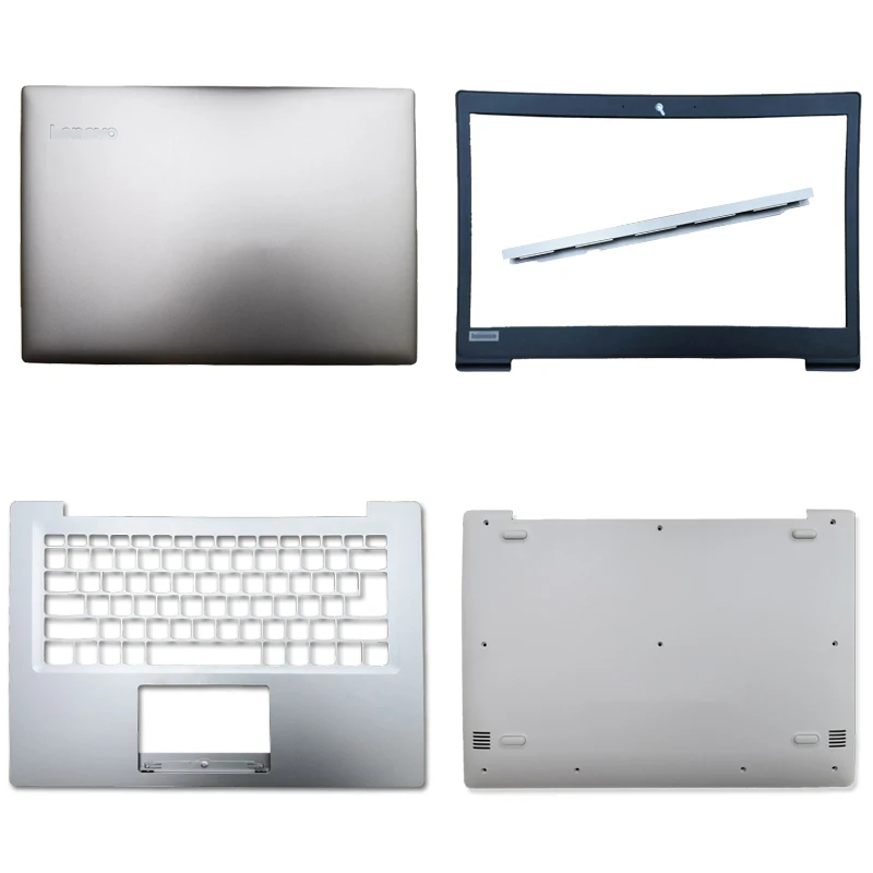 

New For Lenovo Ideapad 120S-14 120S-14IAP Laptop LCD Back Cover/Front Bezel/Palmrest/Bottom Case/Hinge Cover Silver Upper Case
