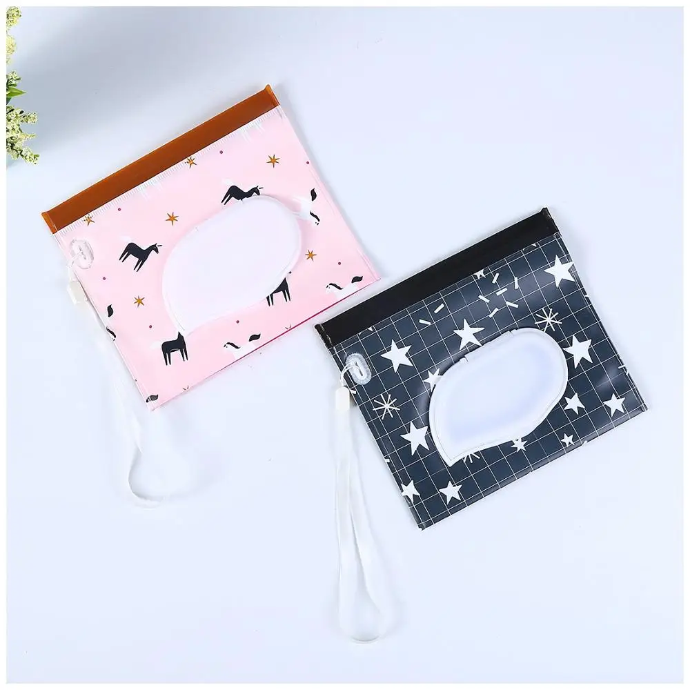 Новая детская многоразовая упаковка для влажных салфеток с крышкой путешествий