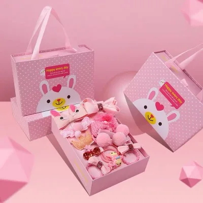 18 шт./1 коробка милые заколки для волос с героями мультфильмов роскошные