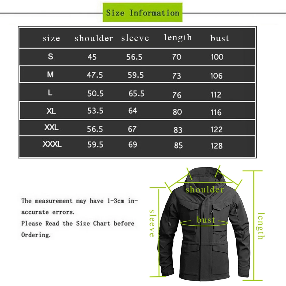 

Vogue Men Fashion Windbreaker Jackets Tactical Jacket Pocket Jackets Casual Hooded Windproof Coats Men Outwear Sportwear Nice