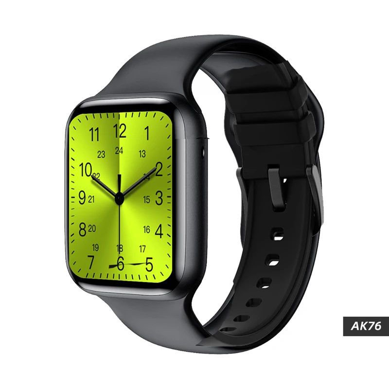 

Smart Watch AK76 Pro Men Women Heart Rate Blood Pressure Sleep Monitor Fitness Tracker Waterproof IP67 Smartwatch 1.75 Inch