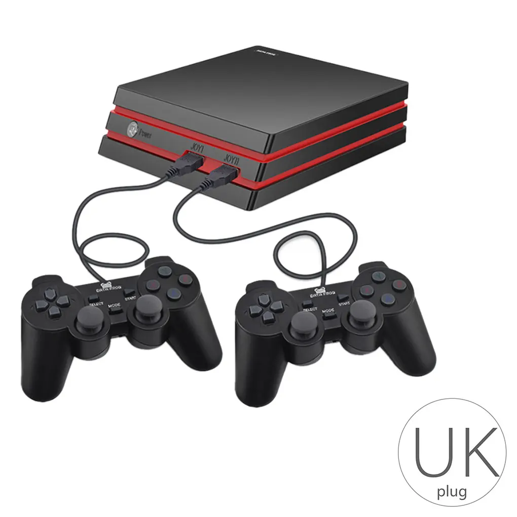 UK Игровая консоль с 2,4G беспроводной контроллер HDMI видео игровая консоль 600 классические игры для GBA family tv Ретро игры - Цвет: UK