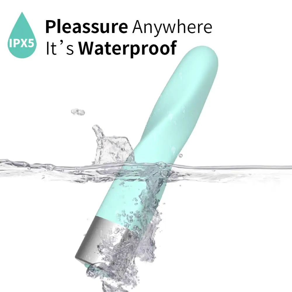 Мини-вибратор-Пуля для женщин 16 скоростей USB-фаллоимитатор надеваемый на палец