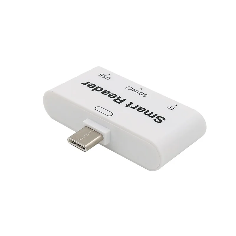 

USB 3.1 Type-C для SD / TF SD кард-ридера, 1 порт USB 3,0 концентратор с функцией OTG
