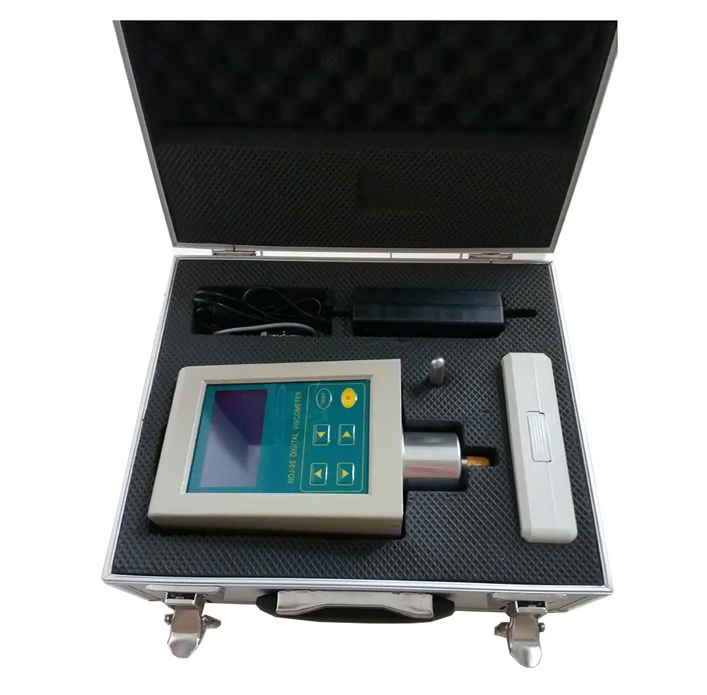 Цифровой роторный вискозный тестер вязкости измеритель ротационной NDJ9S 1-100000 МПа.