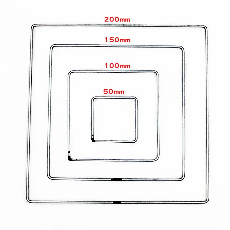 Металлический Ловец снов луна треугольник квадратный обруч для DIY Хранитель