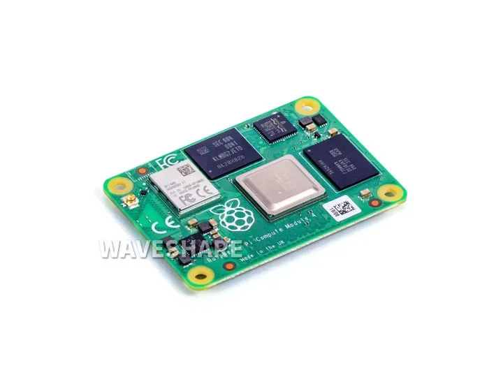 Raspberry Pi Compute Module 4 Core Board, 2GB RAM, 32GB eMMC Flash, High Speed, Large RAM, Boosted Performance, Without Wireless,