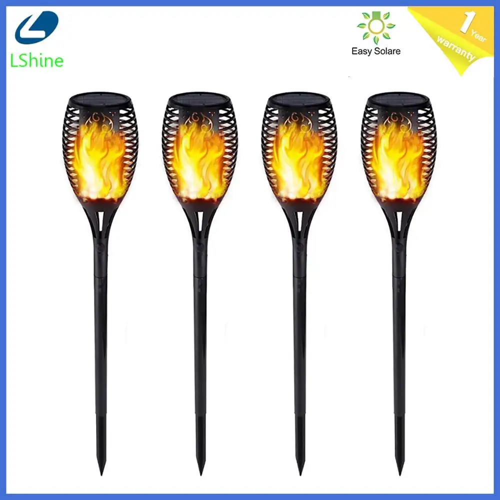 

12/33/51/72/96Leds Solar Light Control Solar Flame Light Dance Flame Outdoor IP65 Garden Torch Lamp for Courtyard Garden Balcony