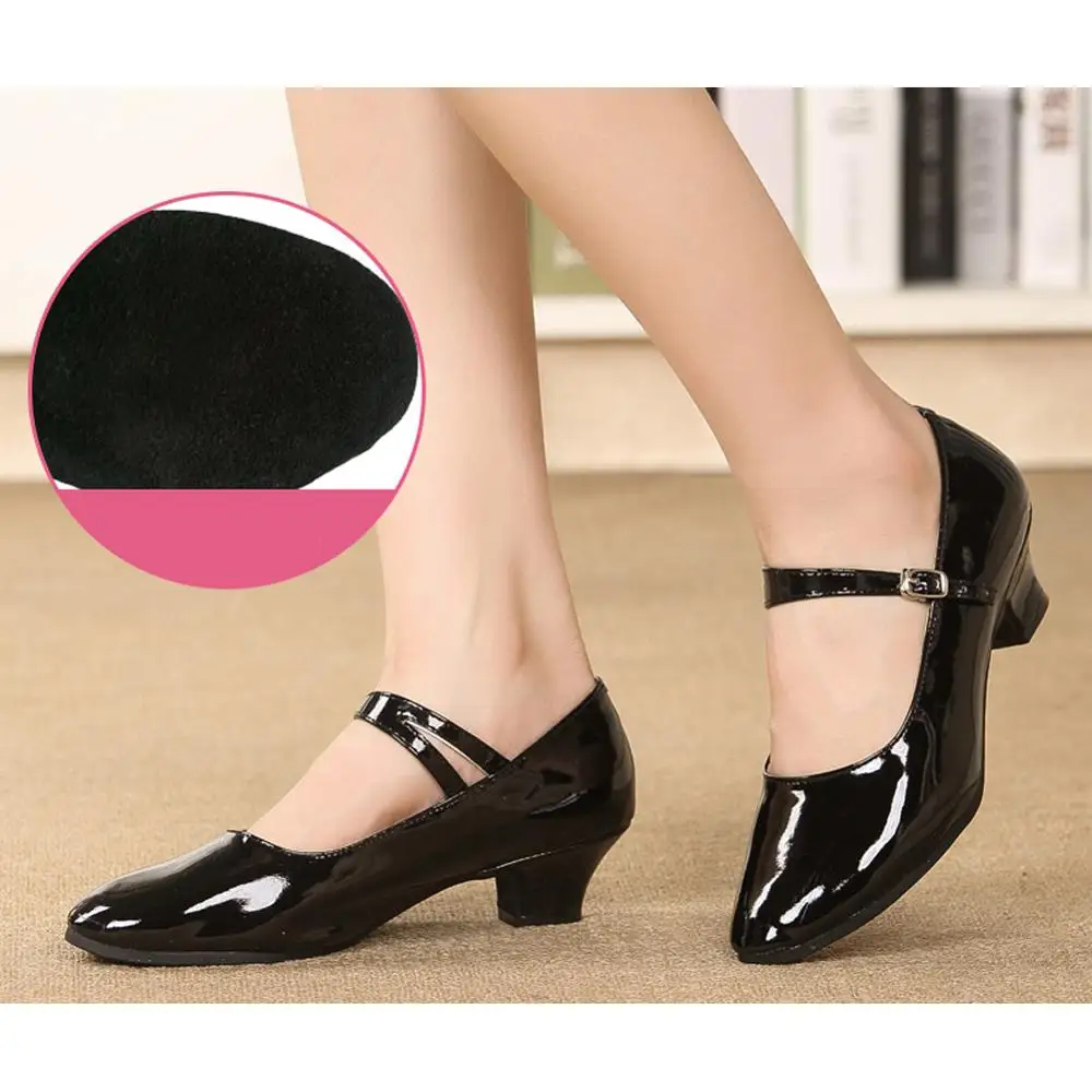 Женские туфли для танцев на резиновой подошве обувь современных сальсы бальных