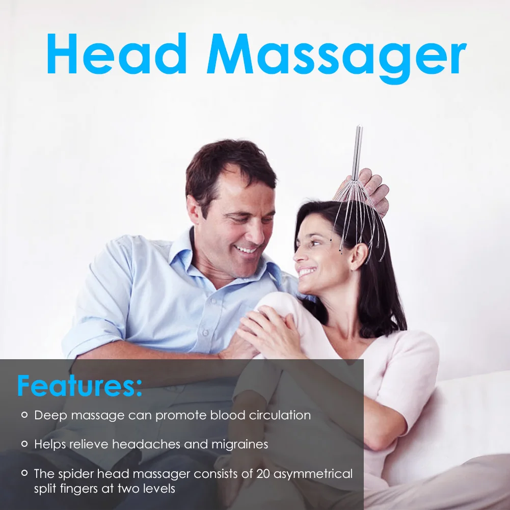 Анти-стресс оценка боли осьминог голова уход за кожей Шеи облегчение стресса