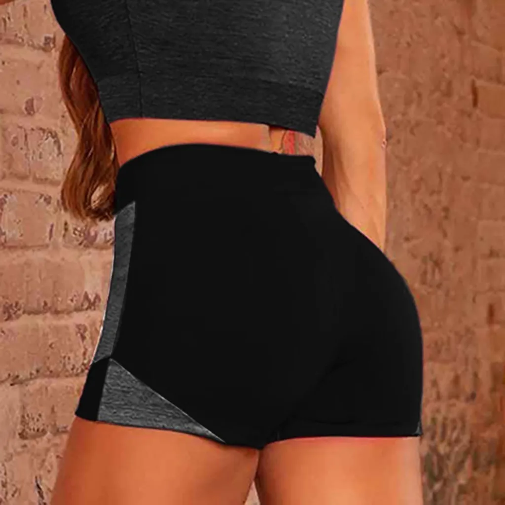 Жизненно важным короткие спортивные эластичные пуш-ап шорты для йоги бега Для