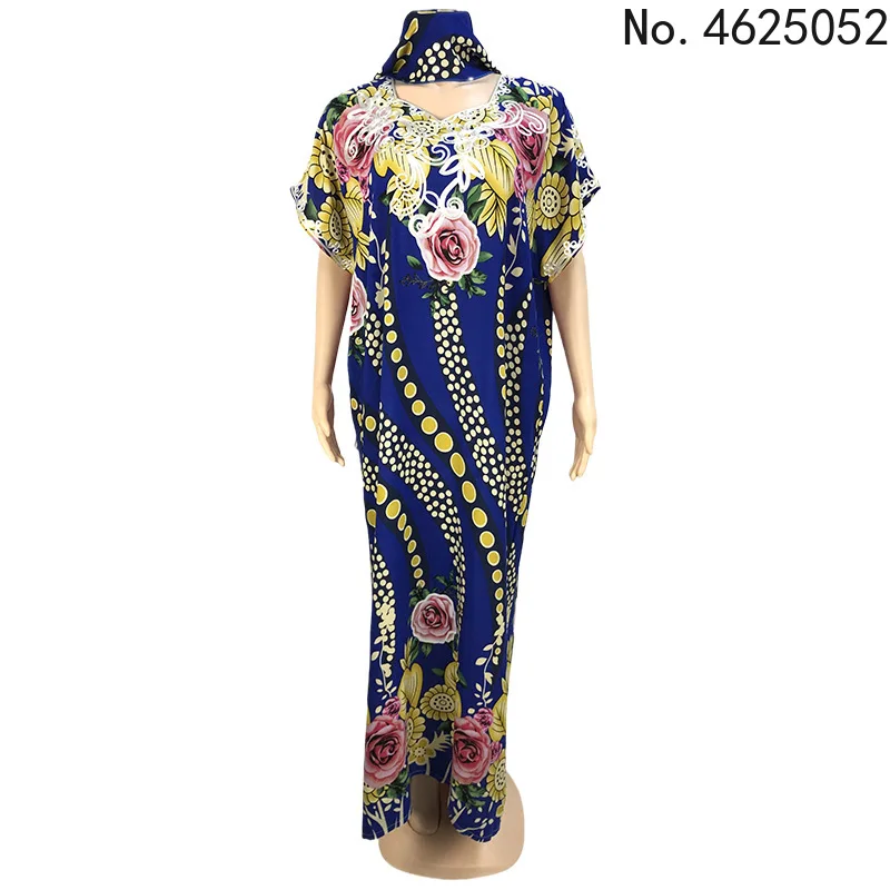 african attire for women Clothes for Women Dashiki Print Dress European Clothing Plus Size Bazin Rich Sleeveless Fashion Round Neck Maxi Vestido african robe