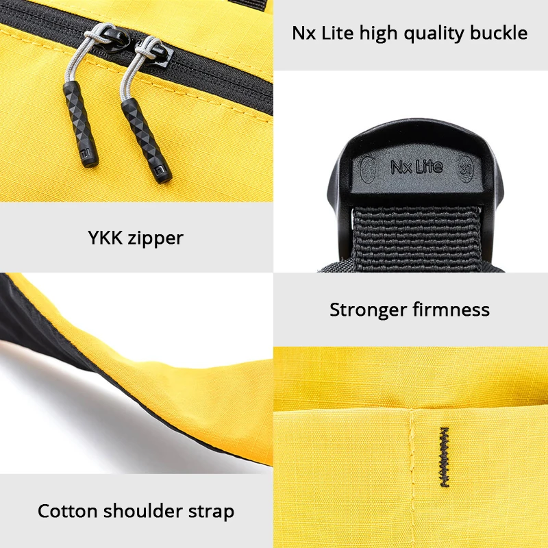 Рюкзак Xiaomi цветной унисекс Спортивная нагрудная сумка для отдыха путешествий